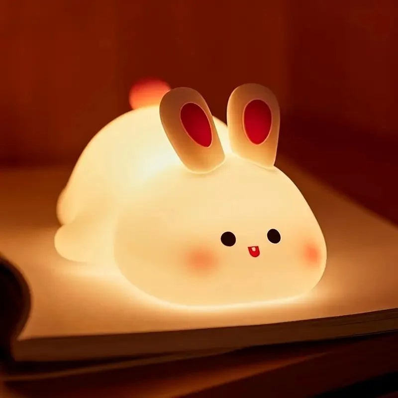 Silicon Cute Bunny Night Lamp